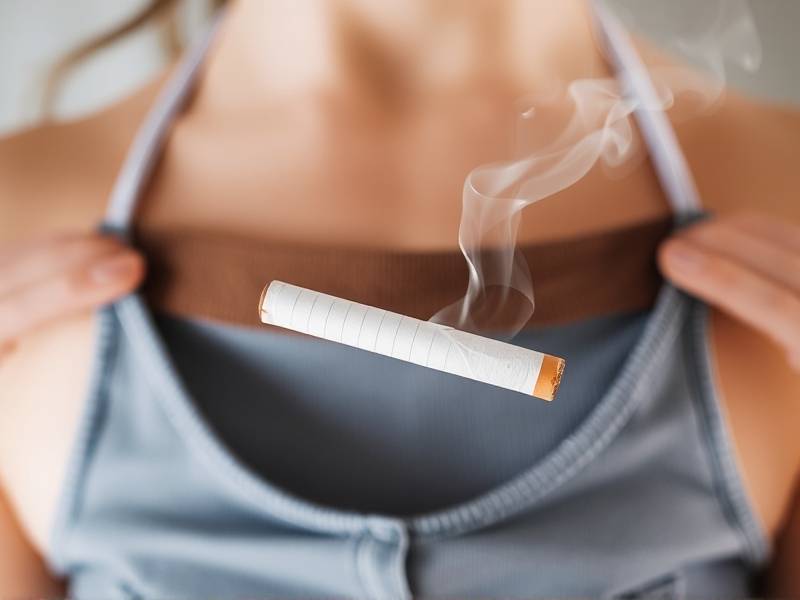 How much weight might you gain if you quit smoking?