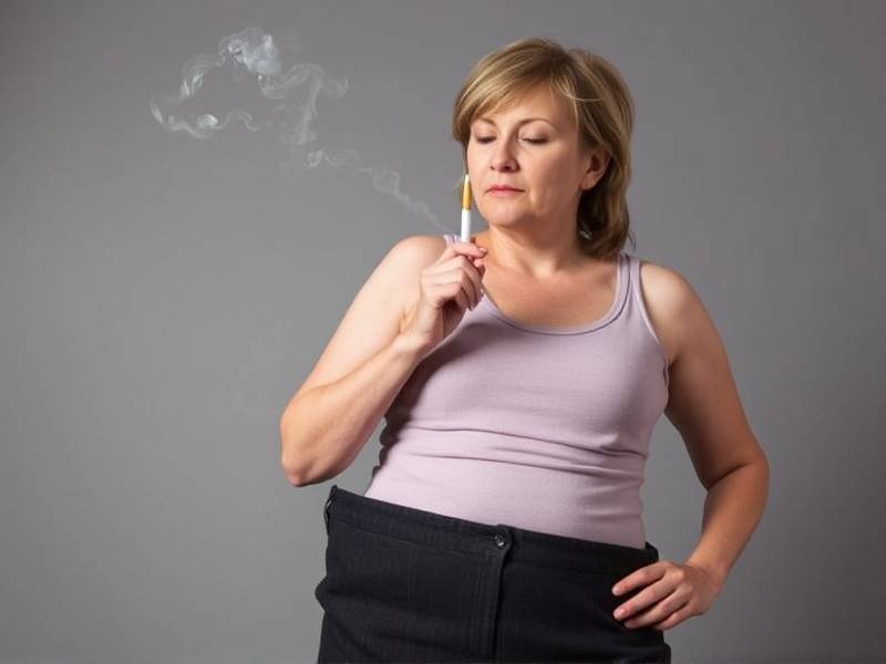 How much weight might you gain if you quit smoking?(1)