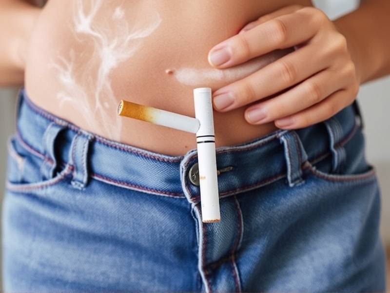 How much weight do you gain after quitting smoking?