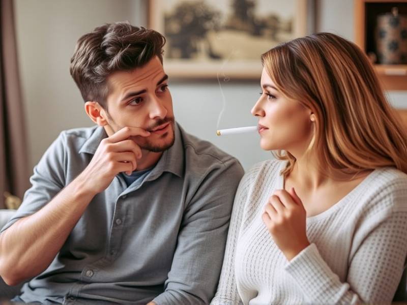 How Does a Wife Support Her Husband While He Attempts to Quit Smoking?