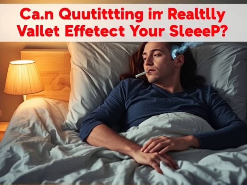 Can Quitting Smoking Really Affect Your Sleep?