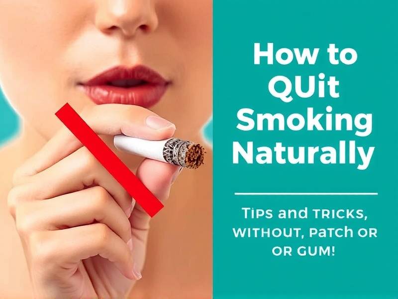 How to Quit Smoking Naturally: Tips and Tricks Without Patches or Gum
