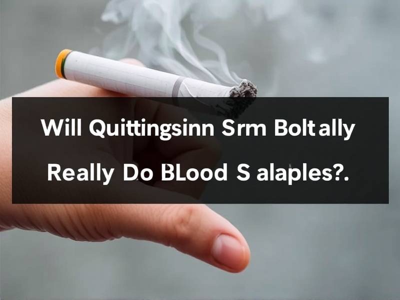 Will Quitting Smoking Really Lower Blood Sugar?