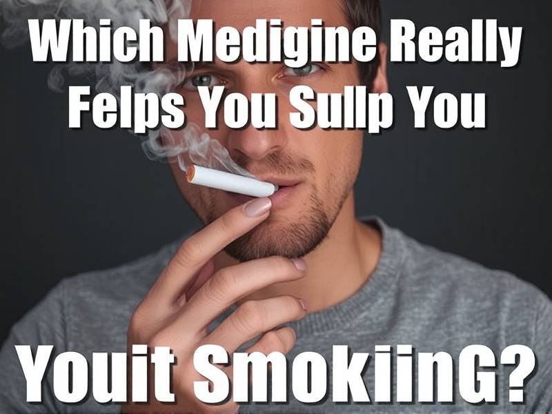 Which Medicine Really Helps You Quit Smoking?(1)