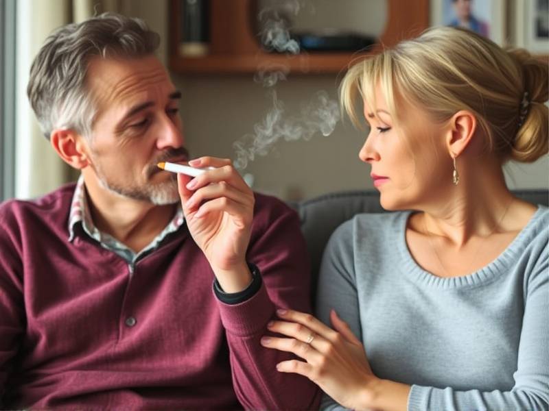 When One Spouse Quits Smoking: How the Other Can Support and Cope(1)