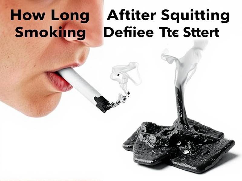 How Long After Quitting Smoking Do You Start Coughing Up Black Phlegm?(1)