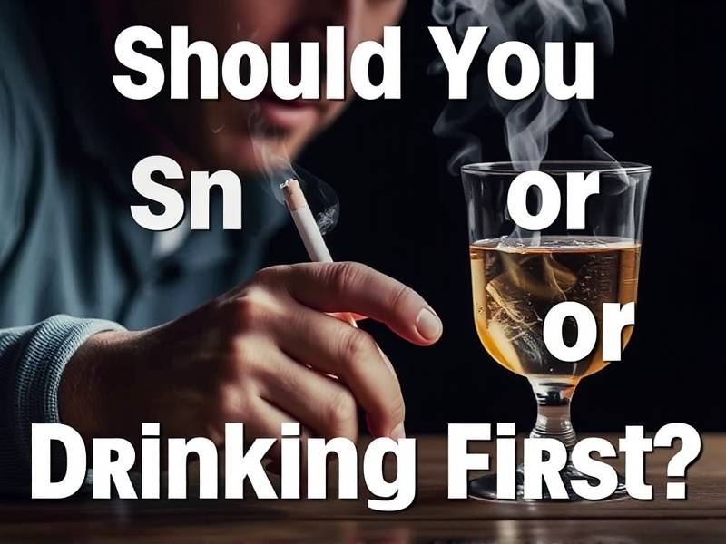 Should You Quit Smoking or Drinking First? A Question Many People Ask(1)
