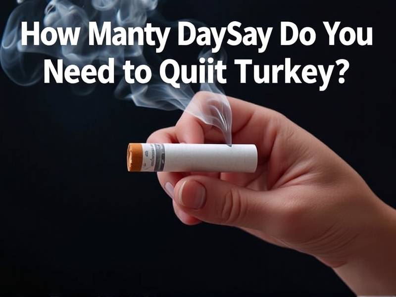 How Many Days Do You Need to Quit Smoking Cold Turkey?