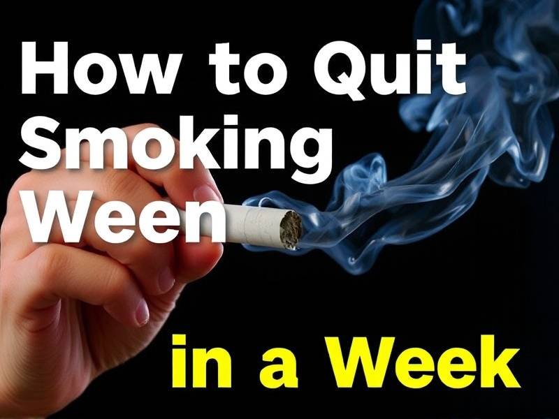 How to Quit Smoking Weed in a Week: Effective Strategies and Tips