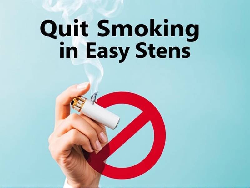 Quit Smoking in Easy Steps: How to Kick the Habit Quickly and Successfully