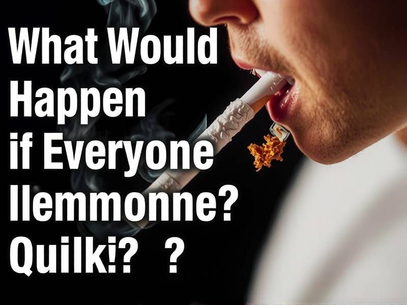 What Would Happen If Everyone Quit Smoking?