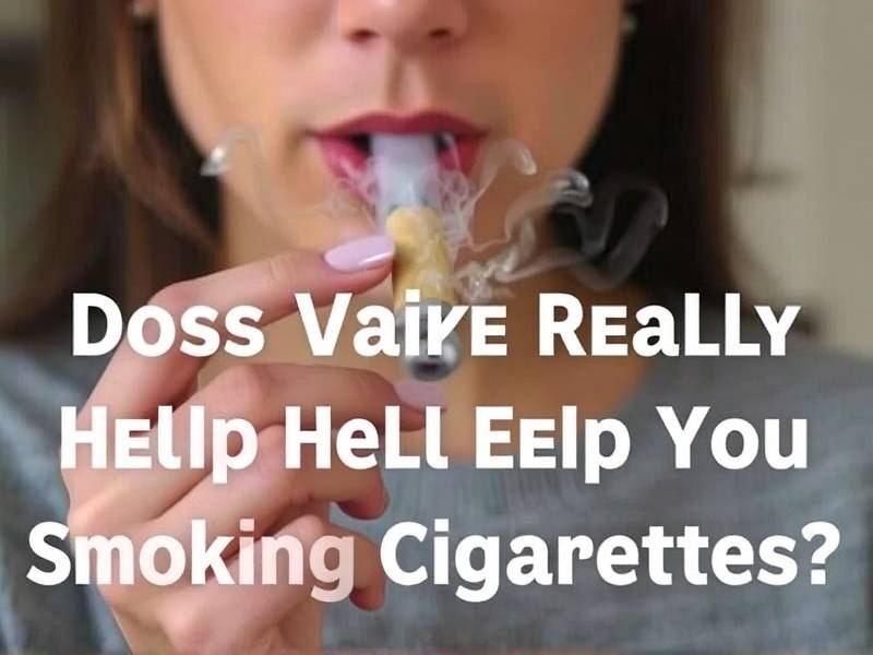 Does Vaping Really Help You Quit Smoking Cigarettes?