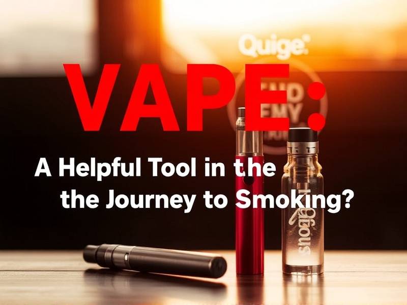 Vapes: A Helpful Tool in the Journey to Quit Smoking?