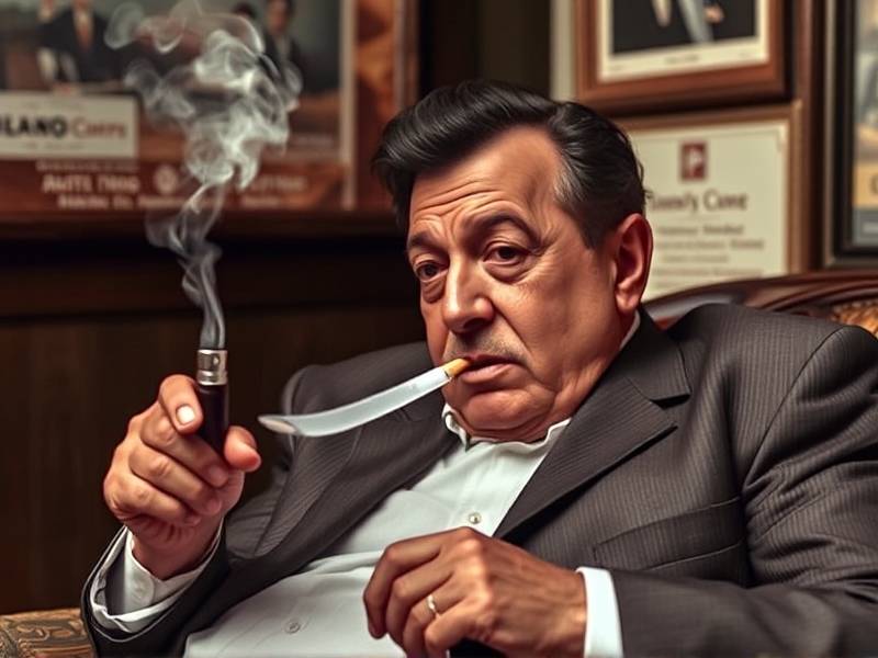 Why Did Russell Bufalino Quit Smoking After Castro?