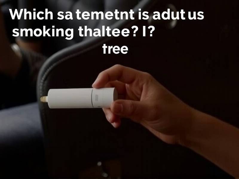 Which Statement About Quitting Smoking Is True? Quizlet(1)