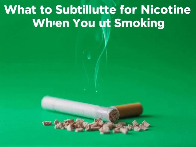 What to Substitute for Nicotine When You Quit Smoking