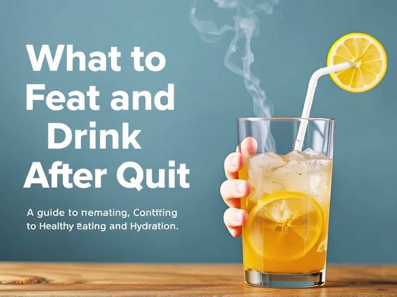 What to Eat and Drink After You Quit Smoking: A Guide to Healthy Eating and Hydration