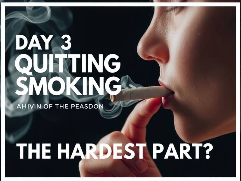 Day 3 of Quitting Smoking: The Hardest Part?