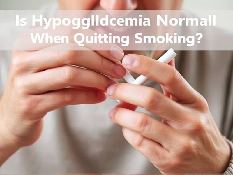 Is Hypoglycemia Normal When Quitting Smoking?(1)