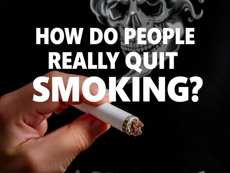 How Do People Really Quit Smoking? Effective Methods and Tips