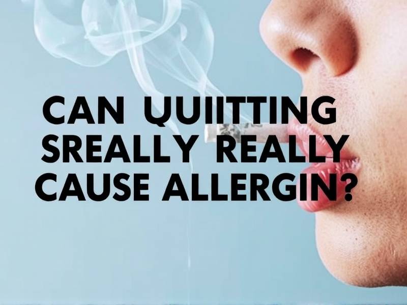 Can Quitting Smoking Really Cause Allergies?