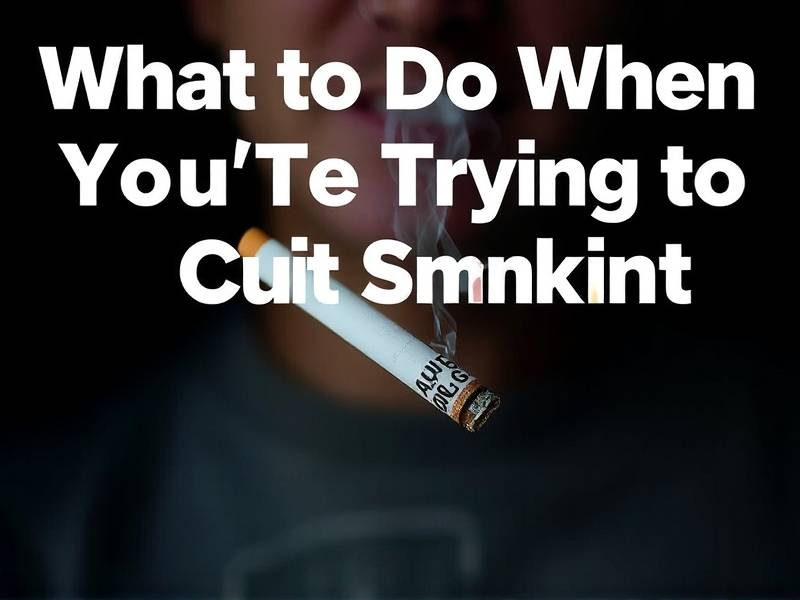 What to Do When You’re Trying to Quit Smoking