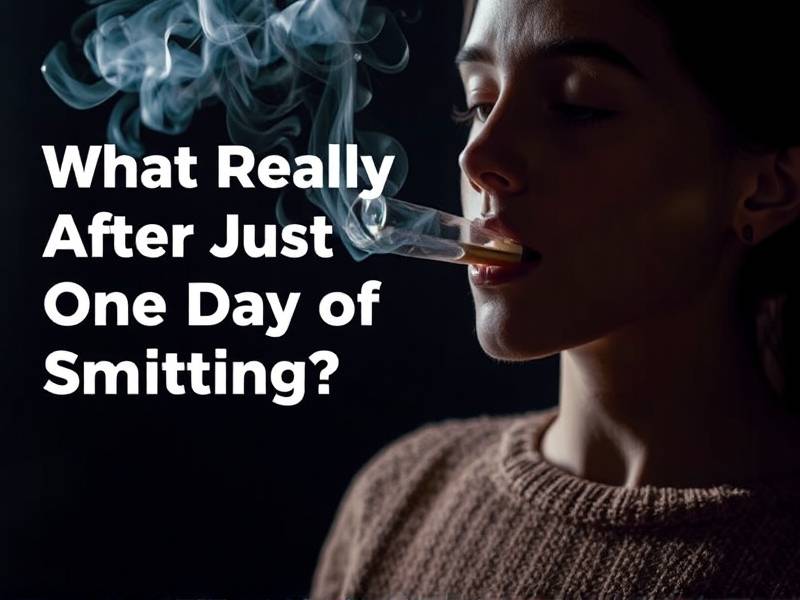 What Really Happens After Just One Day of Quitting Smoking?