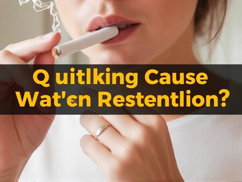 Can Quitting Smoking Cause Water Retention?