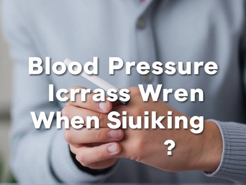 Does Blood Pressure Increase When Quitting Smoking?