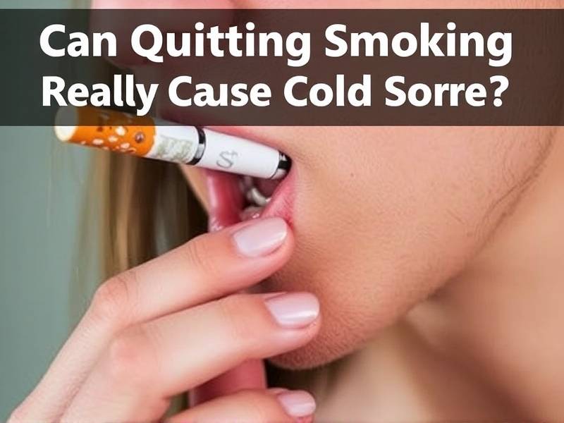 Can Quitting Smoking Really Cause Cold Sores?(1)