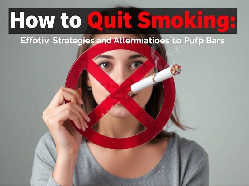 How to Quit Smoking: Effective Strategies and Alternatives to Puff Bars(1)