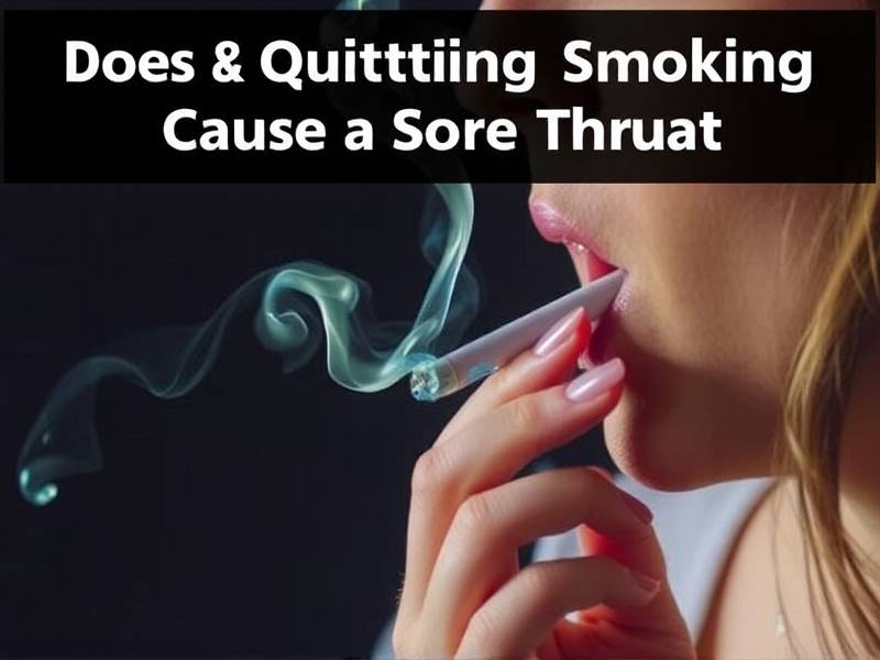 Does Quitting Smoking Cause a Sore Throat?(1)