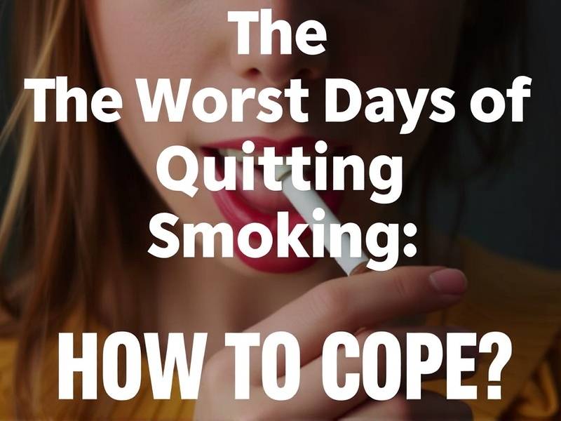 The Worst Days of Quitting Smoking: How to Cope?(1)