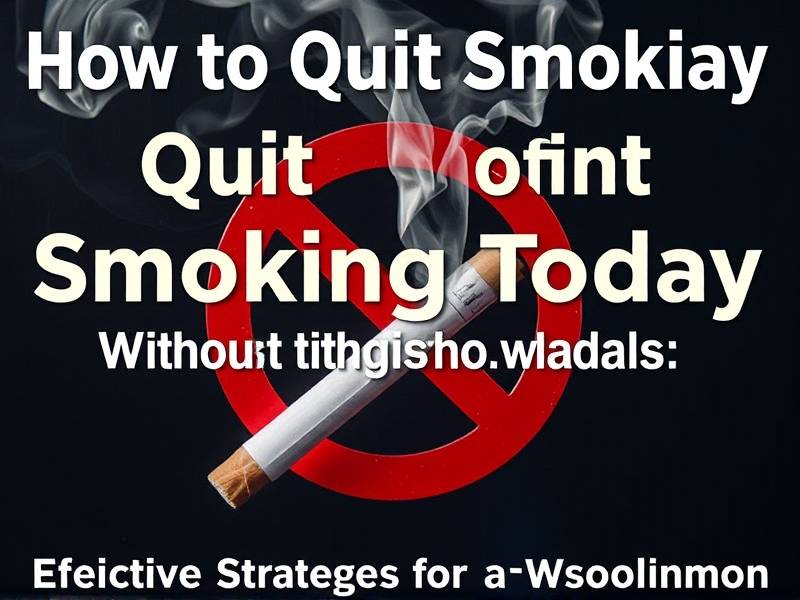 How to Quit Smoking Today Without Withdrawals: Effective Strategies for a Smooth Transition(1)