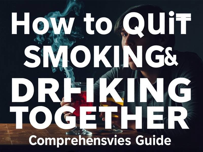 How to Quit Smoking and Drinking Together: A Comprehensive Guide