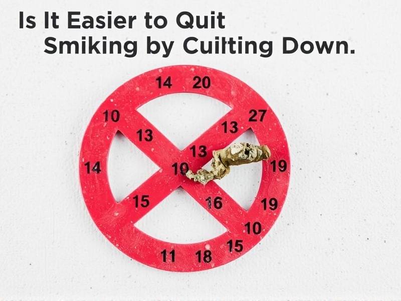 Is It Easier to Quit Smoking by Cutting Down?