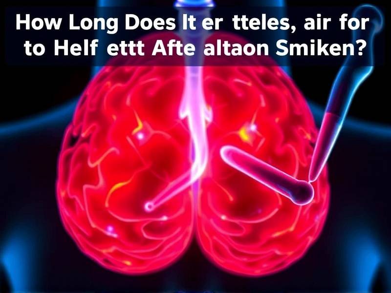How Long Does It Take for Gingivectomy to Heal After Quitting Smoking?