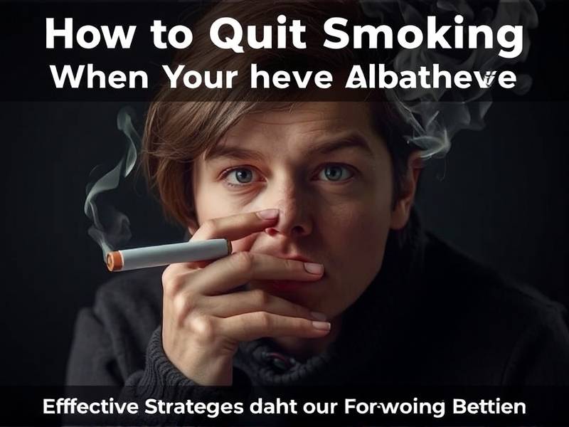 How to Quit Smoking When You Have Anxiety and Depression: Effective Strategies for Overcoming Barrie