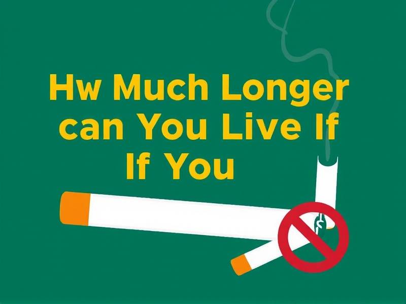 How Much Longer Can You Live If You Quit Smoking?(1)