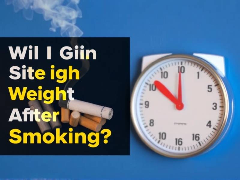Will I Gain Weight After Quitting Smoking?