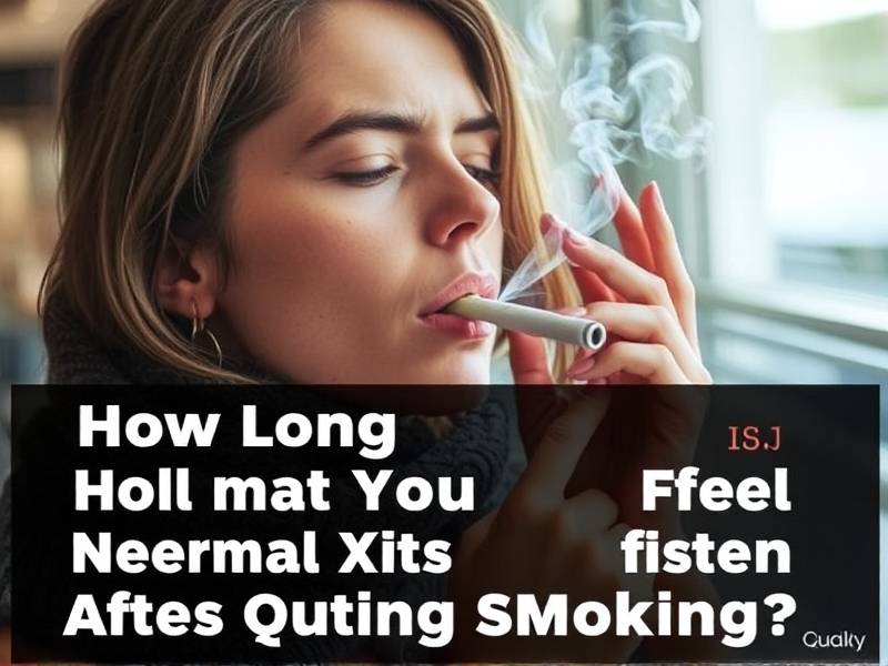 How Long Until You Feel Normal After Quitting Smoking Weed?