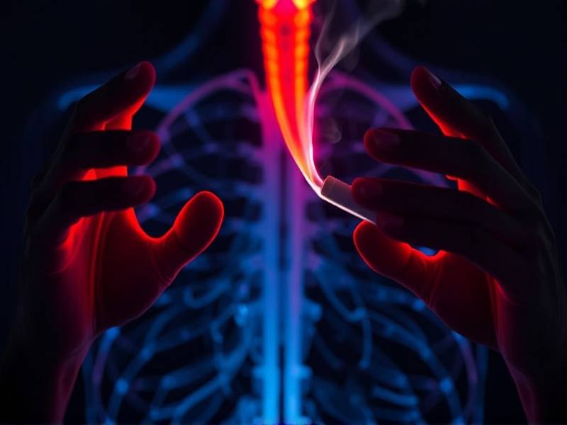 How long does it take for oxygen levels to return to normal after quitting smoking?(1)