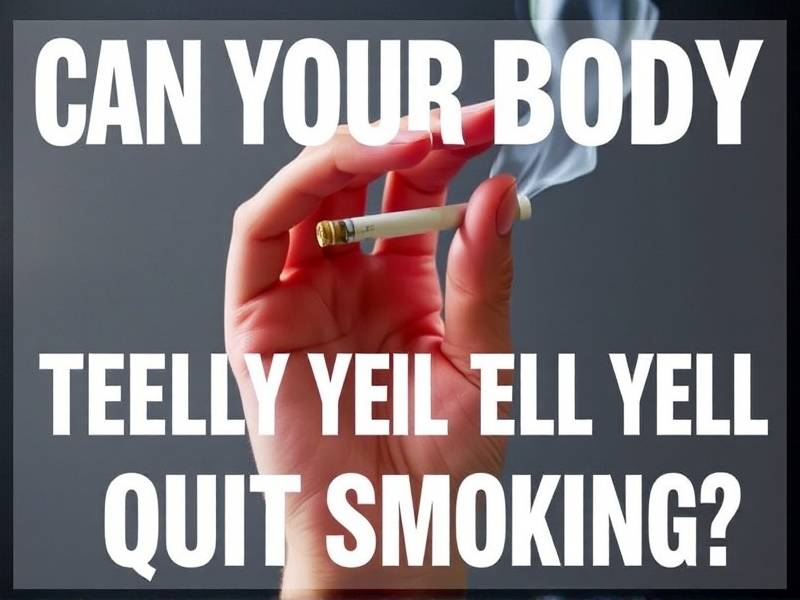 Can Your Body Really Tell You When to Quit Smoking?