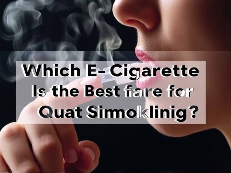 Which E-Cigarette Is the Best for Quitting Smoking?