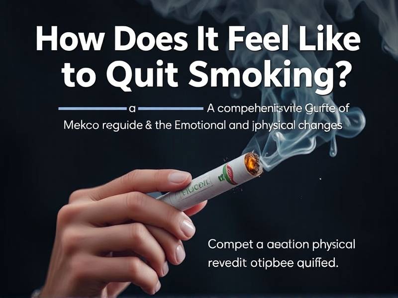 How Does It Feel Like to Quit Smoking? A Comprehensive Guide to the Emotional and Physical Changes