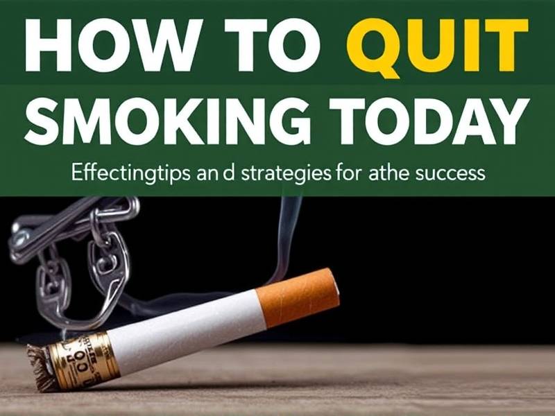 How to Quit Smoking Today: Effective Tips and Strategies for a Faster Success