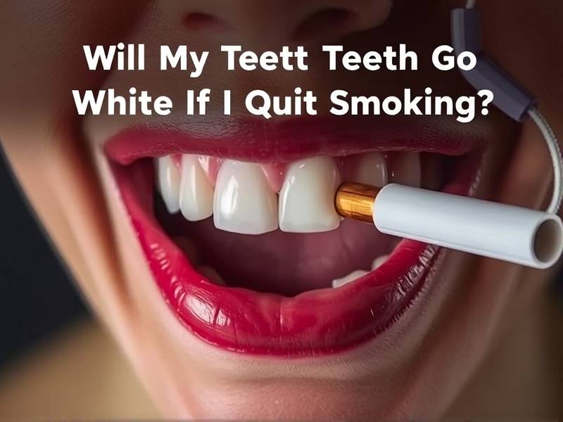 Will My Teeth Go White If I Quit Smoking?