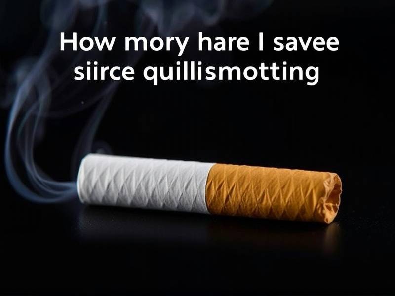 How much have I saved since quitting smoking?