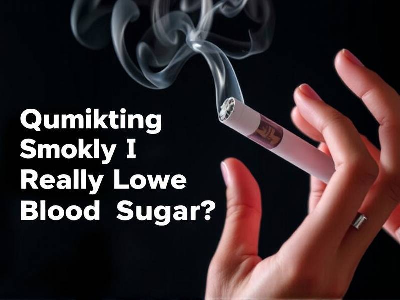 Does Quitting Smoking Really Lower Blood Sugar?