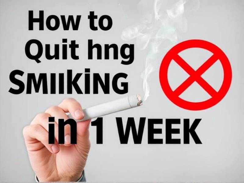 How to Quit Smoking in 1 Week: Effective Strategies and Tips(1)